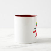Bescheidener Litauer Zweifarbige Tasse (Mittel)