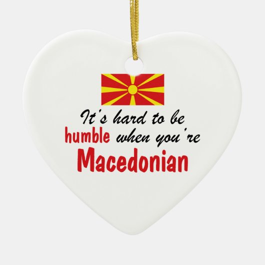 Bescheidener Macedonian Keramik Ornament (Vorne)