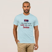 Bescheidener Serbe T-Shirt (Vorne ganz)