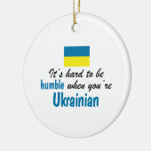 Bescheidener Ukrainer Keramikornament (Links)