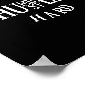 Bescheidenes bleibe poster (Ecke)