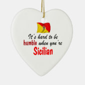 Bescheidenes sizilianisches keramikornament (Rechts)