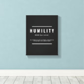 Bescheidenheit Definition Inspiration Wand Kunst (Insitu (Holzboden))