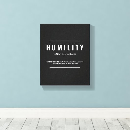 Bescheidenheit Definition Inspiration Wand Kunst (Insitu (Holzboden))