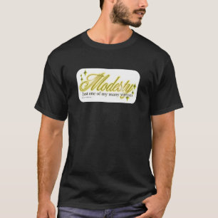 Bescheidenheit ist eine Tugend Lustiger sarkastisc T-Shirt