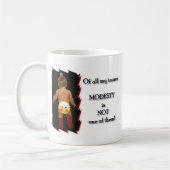 Bescheidenheit Kaffeetasse (Links)