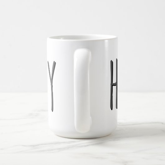 Bescheidenheit Kaffeetasse (Henkel)