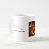 Bescheidenheit mit Amethyst - Tasse - Gemeinde (Vorderseite Links)