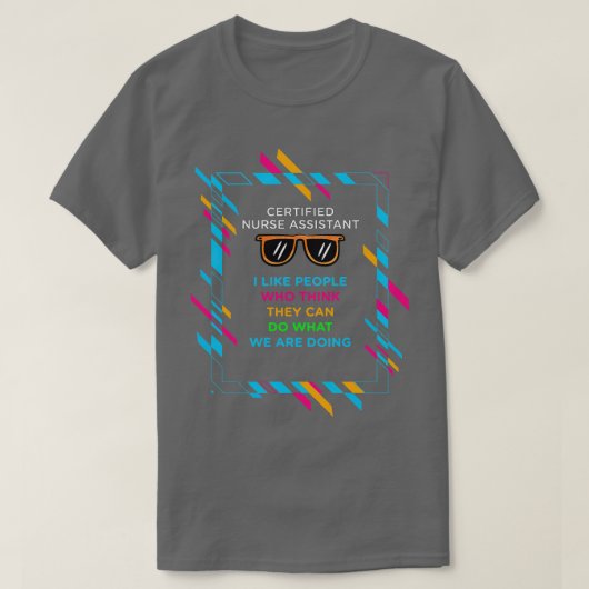 BESCHEINIGTE KRANKENHILFE 1 T-Shirt (Design vorne)