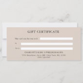 BESCHEINIGUNG FÜR UNTERNEHMEN (Rückseite)