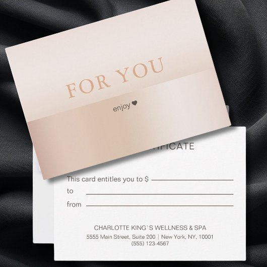 BESCHEINIGUNG FÜR UNTERNEHMEN| | Beige