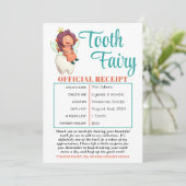 Bescheinigung über den Eingang der offiziellen Zah Einladung (Stehend Vorderseite)