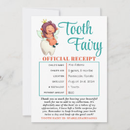 Bescheinigung über den Eingang der offiziellen Zah Einladung