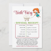 Bescheinigung über den Eingang der offiziellen Zah Einladung (Vorderseite)