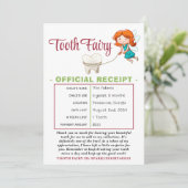 Bescheinigung über den Eingang der offiziellen Zah Einladung (Stehend Vorderseite)