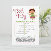 Bescheinigung über den Eingang der offiziellen Zah Einladung (Stehend Vorderseite)