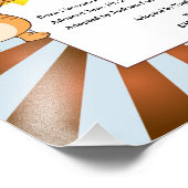 Bescheinigung über die Adoption von Katzen Fotodruck (Ecke)