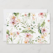 Bescheinigung über die Adoption wild lebender Tier Einladung (Rückseite)