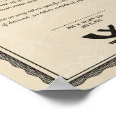 Bescheinigung über die Anerkennung der Mitarbeiter Poster (Ecke)