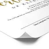 Bescheinigung über die Anerkennung von Exzellenz Poster (Ecke)