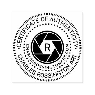 Bescheinigung über die Echtheit der Kamera URL in Permastempel