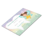 Bescheinigung über die Fee von Zahnseide Notizblock (angewinkelt)