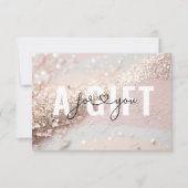 BESCHEINIGUNG ÜBER DIE GESCHÄFTSGRENZE | GLITZER (Vorderseite)