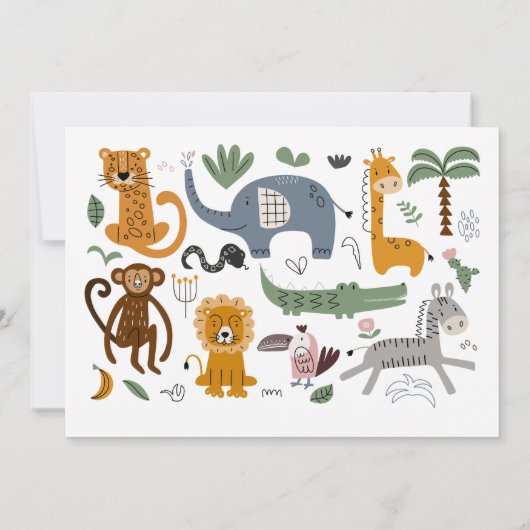 Bescheinigung über die tierische Adoption Zwei Wil Einladung (Rückseite)