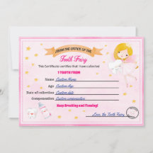 Bescheinigung über die Zahnseide verlorene Zähne