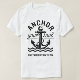 Beschleunigen Sie Ihr Soul Nautical Ocean Quote De T-Shirt