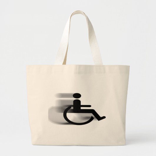 Beschleunigenrollstuhl-Tasche Jumbo Stoffbeutel (Vorne)