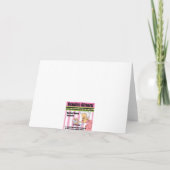 Beschleunigensankt Feiertagskarte (Rückseite)