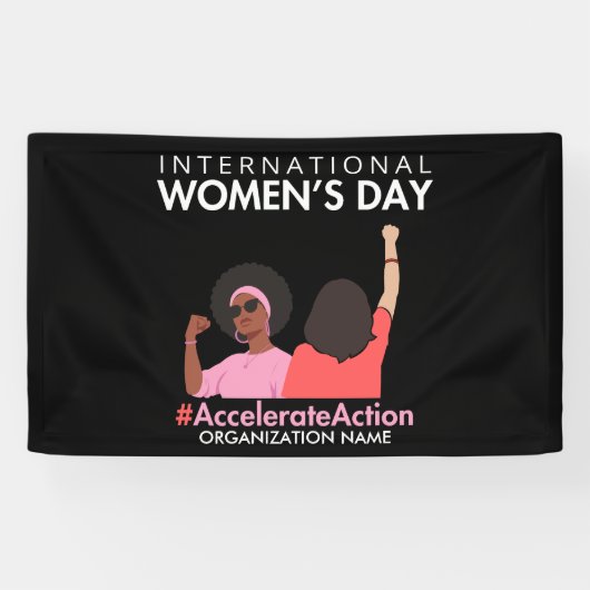 Beschleunigte Aktion Internationaler Frauentag 202 Banner (Horizontal)