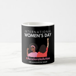 Beschleunigte Aktion Internationaler Frauentag 202 Kaffeetasse