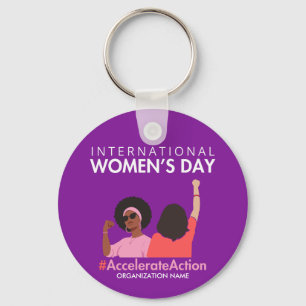 Beschleunigte Aktion Internationaler Frauentag 202 Schlüsselanhänger