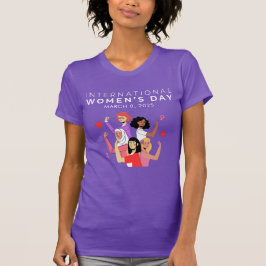 Beschleunigte Aktion Internationaler Frauentag 202 T-Shirt