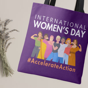 Beschleunigte Aktion Internationaler Frauentag 202 Tasche