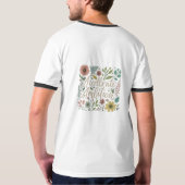 Beschleunigte Ambition" T-Shirt (Rückseite)