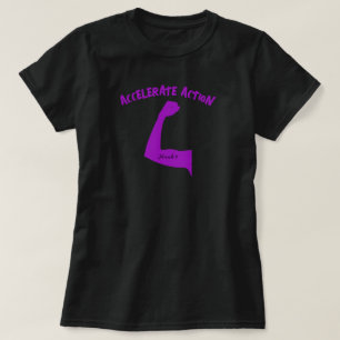 Beschleunigter März 8 Frauentag 2025 T-Shirt