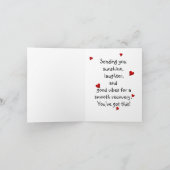 Beschleunigung der Erholung Karte (Innenseite)