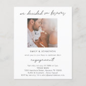 Beschluss über den Foto-Engagement (Vorderseite)