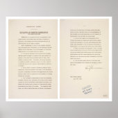 Beschluss zur Führungskraft 9981 Desegregation der Poster (Vorne)