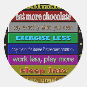 Beschlüsse 2009 runder aufkleber