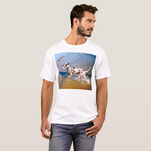 BESCHMUTZEN SIE DEN DALMATINER-HUND T-Shirt (Vorne ganz)