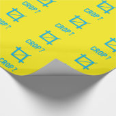 BESCHNEIDEN? GESCHENKPAPIER (Ecke)
