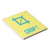 BESCHNEIDEN? NOTIZBLOCK (angewinkelt)