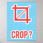 Beschneiden? Poster (Vorne)