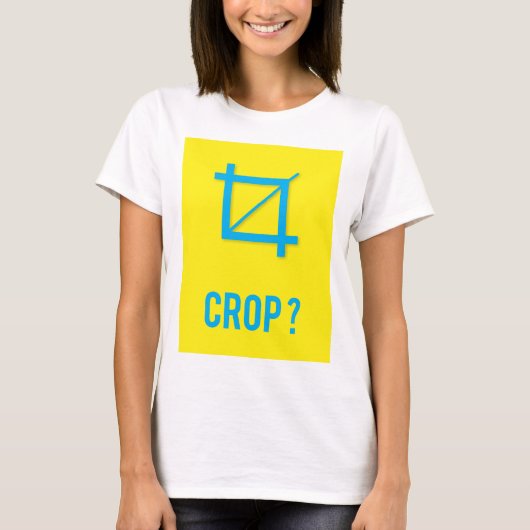 BESCHNEIDEN? T-Shirt (Vorderseite)