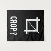 Beschneiden Wandteppich (Vorderseite (Horizontal))