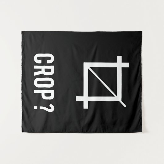 Beschneiden Wandteppich (Vorderseite (Horizontal))